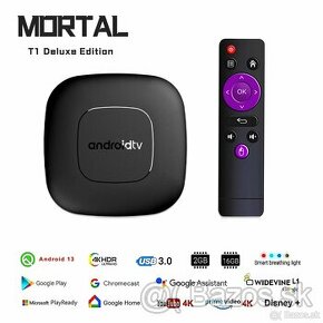 androdi TV BOX - Mortal T1 Android13 - nový - 1