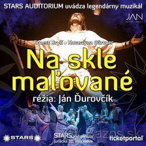 2 Lístky - NA SKLE MAĽOVANÉ - Poprad