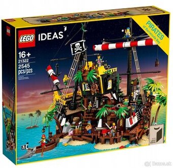 LEGO Ideas 21322 Zátoka pirátov z lode Barakuda