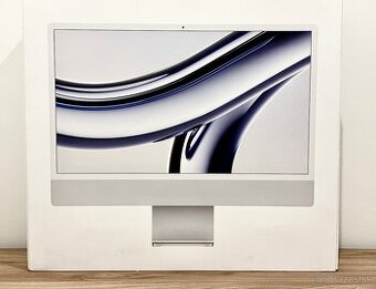 Nový iMac 24 M3 8GB / 256GB Silver + Záruka