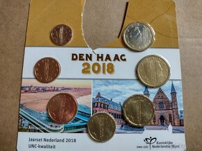 Holandsko 2018 1c-1€