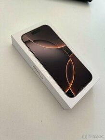 Predam nerozbaleny Apple iPhone 16 Pro 256GB Desert Titanium - 1