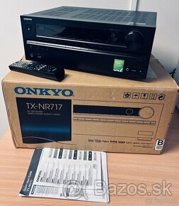 Predám receiver Onkyo TX-NR717 + diaľkové + krabica