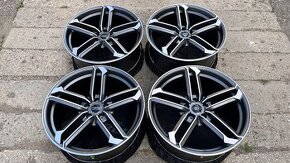 ☑️disky 5x112 r20 Borbet Audi grey