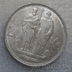 Mince 20 Koruna 1941 CaM UNC stav - Slovenský štát 1939-1945