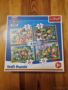 Trefl puzzle Labkova patrola 4 in 1