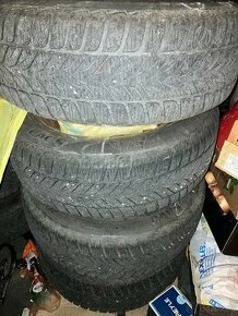 205/60 R16 - roztec 5x114,3 ET46 - 4x Zimne pneu + disky