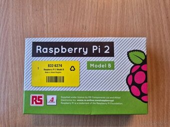 Raspberry Pi 2 - nové nepoužité v krabičke, nevybalené