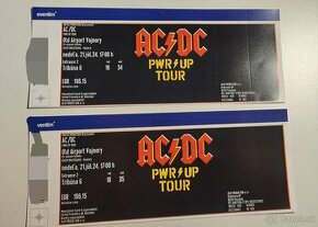 1 listok AC/DC, 21.7. Bratislava