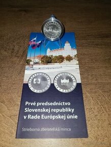 10 EUR Prvé predsedníctvo SR