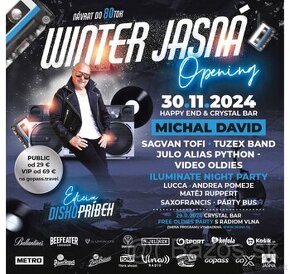 Winter jasná opening