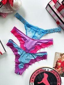 Victoria’s Secret tanga nohavičky vyššia rada VS velk. S