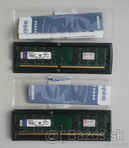 Predám pamäte Kingston DDR2 4GB - 2ks