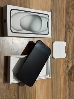 Predám Apple iPhone 15 128GB Black Stav nového telefónu