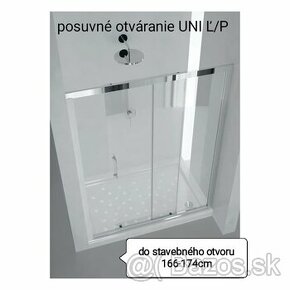 Nové sprchové dvere do otvoru 166-174cm - 1