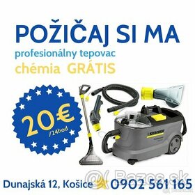 Požičovňa tepovačov Košice a okolie - 1