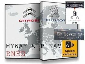 Mapy GPS RNEG pre Peugeot Citroën WIP NAV MY WAY. - 1