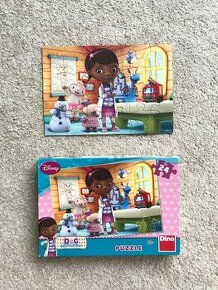 disney puzzle 24ks Doc McStuffins od Dino