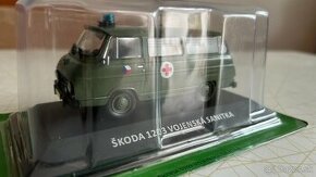 ŠKODA 1203 Vojenská sanitka ČSLA 1:43 Dea Premium - 1