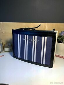 BALENCIAGA CANVAS BAG - NAVY