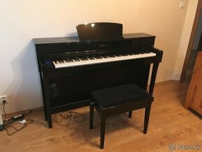 Digitálne piano Yamaha CLP-635 PE Set Polished Ebony