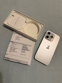 Iphone 15 pro 256gm white