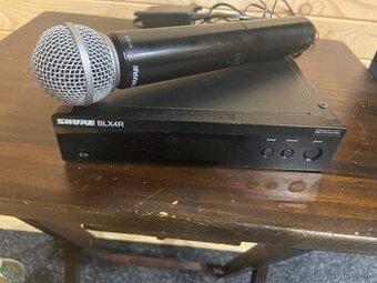 Shure BLX4R + Rúčka Shure Sm58