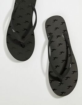 FLIP-FLOP šľapky HOLLISTER veľ.XS čierne - 1