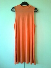 Veľkosť:S - Dámske šaty oranžové