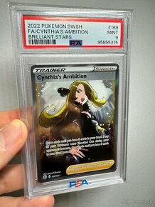 PSA Grading: Cynthia's Ambition (Brilliant Stars 169) - Nové