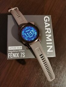 Garmin Fénix 7s Sapphire solar bronze