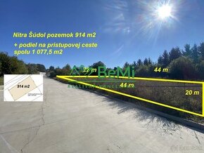 Nitra Šúdol pozemok 1 077 m2 ID 508-14-MIGa