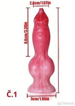 Intímne pomôcky – unikátne - psí dračí - návlek - Vibrator