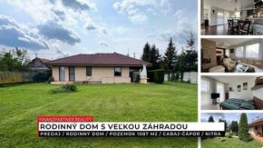 Rodinný dom s väčšou záhradou, Cabaj-Čápor