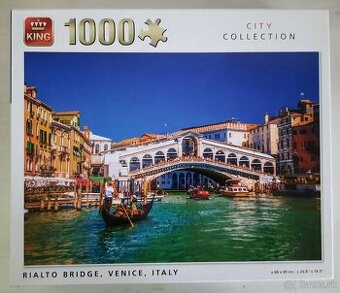 puzzle 1000 dielikov most Rialto Benátky