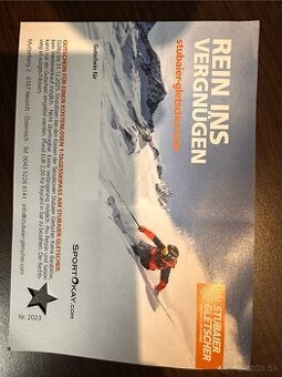 Skipass voucher Stubai