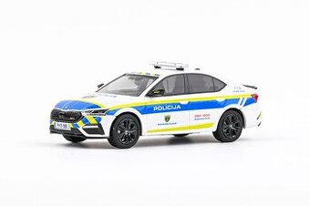 Škoda Octavia IV zahraniční policie 1:43 Abrex