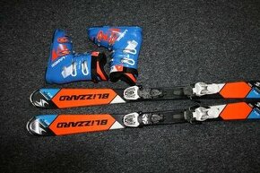 lyže Blizzard RTX 120 cm , lyžiarky Lange 35 - 1