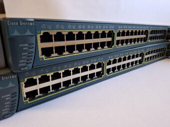 Switche Cisco  WS-C3560G-48TS-S, C3550-48-SMI, WS-C2960-24TT