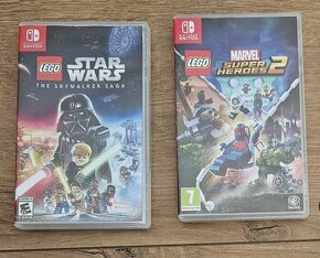 Nintendo Switch: LEGO Starwars Skywalker Saga,Superhereos 2