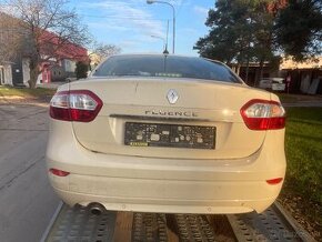 Zadná kapota kufor Renault Fluence zadný Naraznik