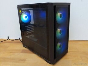 Herný PC (RX 5700 XT, i5-12400, 16GB RAM, 1TB SSD, ARGB