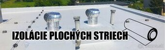 Hydro izolácie plochej strechy