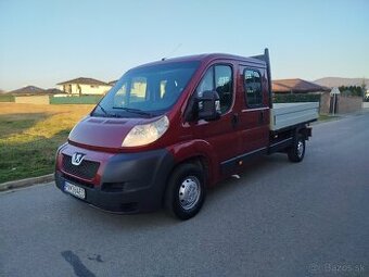 Peugeot boxer valník 2.2hdi 7 miestny