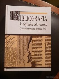 Bibliografia k dejinám Slovenska - 1