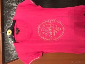 LOUIS VUITTON fuksia damske tricko M/L