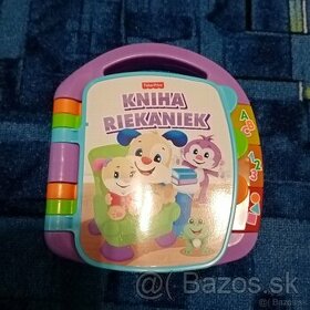 zvukové hračky Kniha riekaniek Fisher price - 1