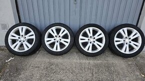 Originál Mercedes C disky 5x112 R17 ET47, 225/45 r17 - 1