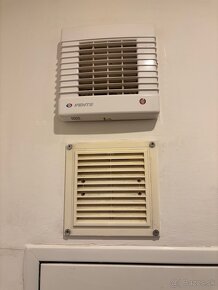 Ventilator so kupelne a zachoda