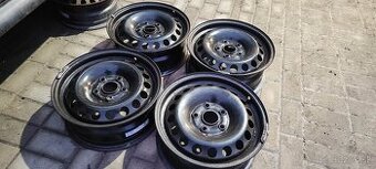 5x112 R15 Vw plechové disky - sada